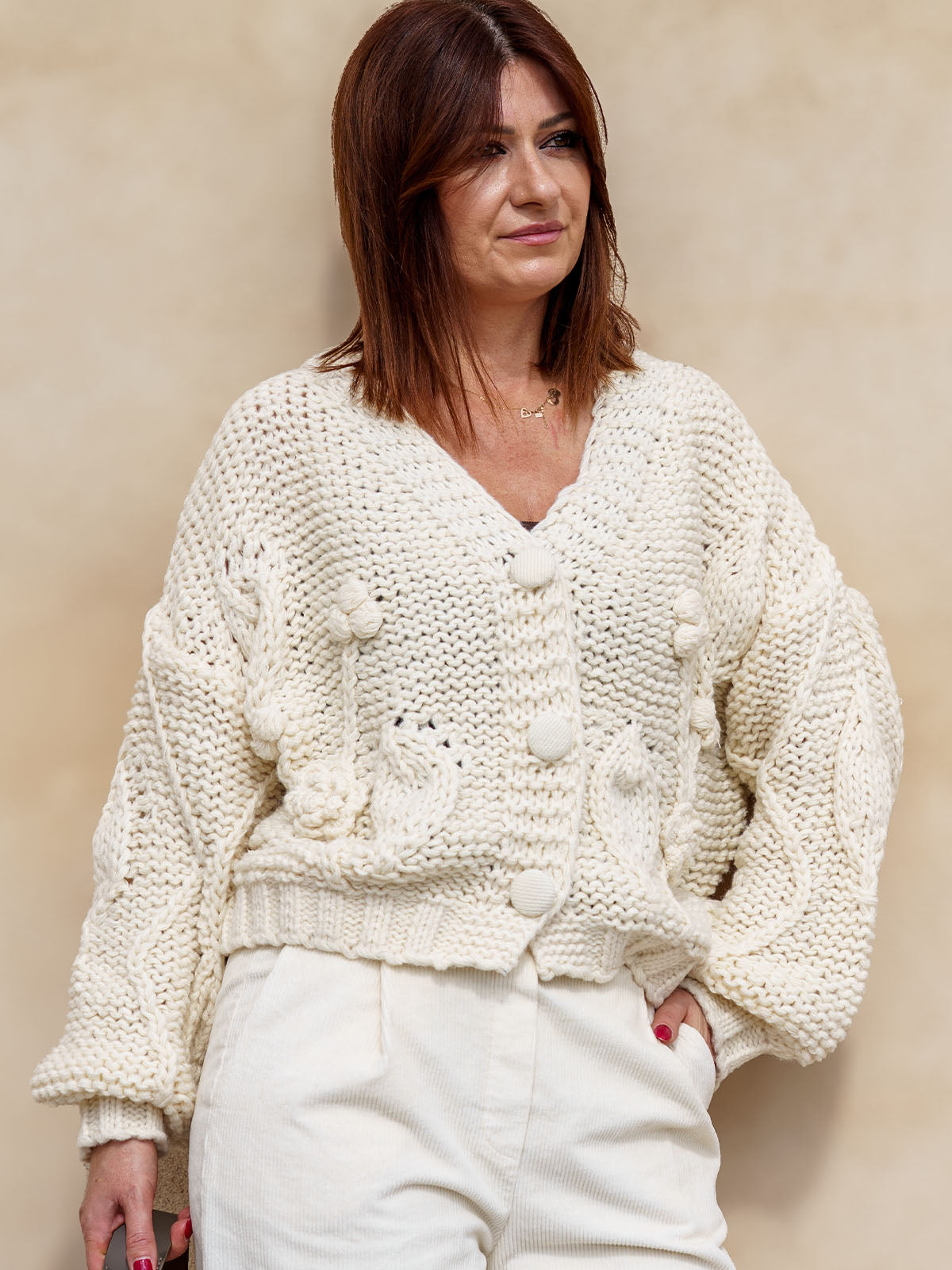 Chaqueta Trenzada