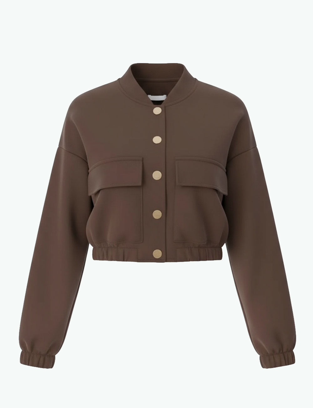 Chaqueta Bomber Marrón