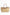 Bolso shopper beige grande estructurado para mujer