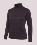 Camiseta cuello alto   marrón  elevee Es