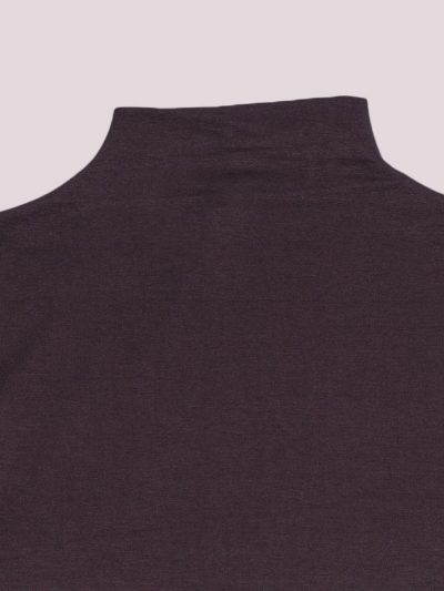 Camiseta cuello alto   marrón  elevee Es