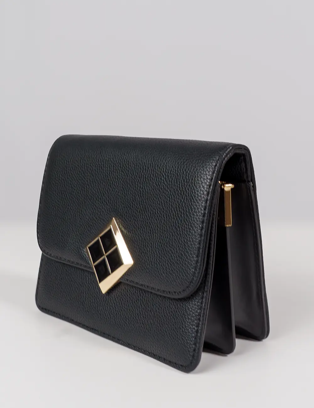 5057 negro2 | elevee. Es Bolso pequeño cierre geométrico negro elevee Es