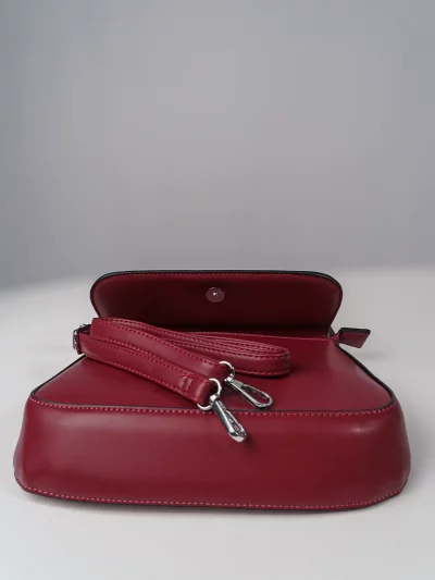 Bolso de mano pequeño   burdeos  elevee Es