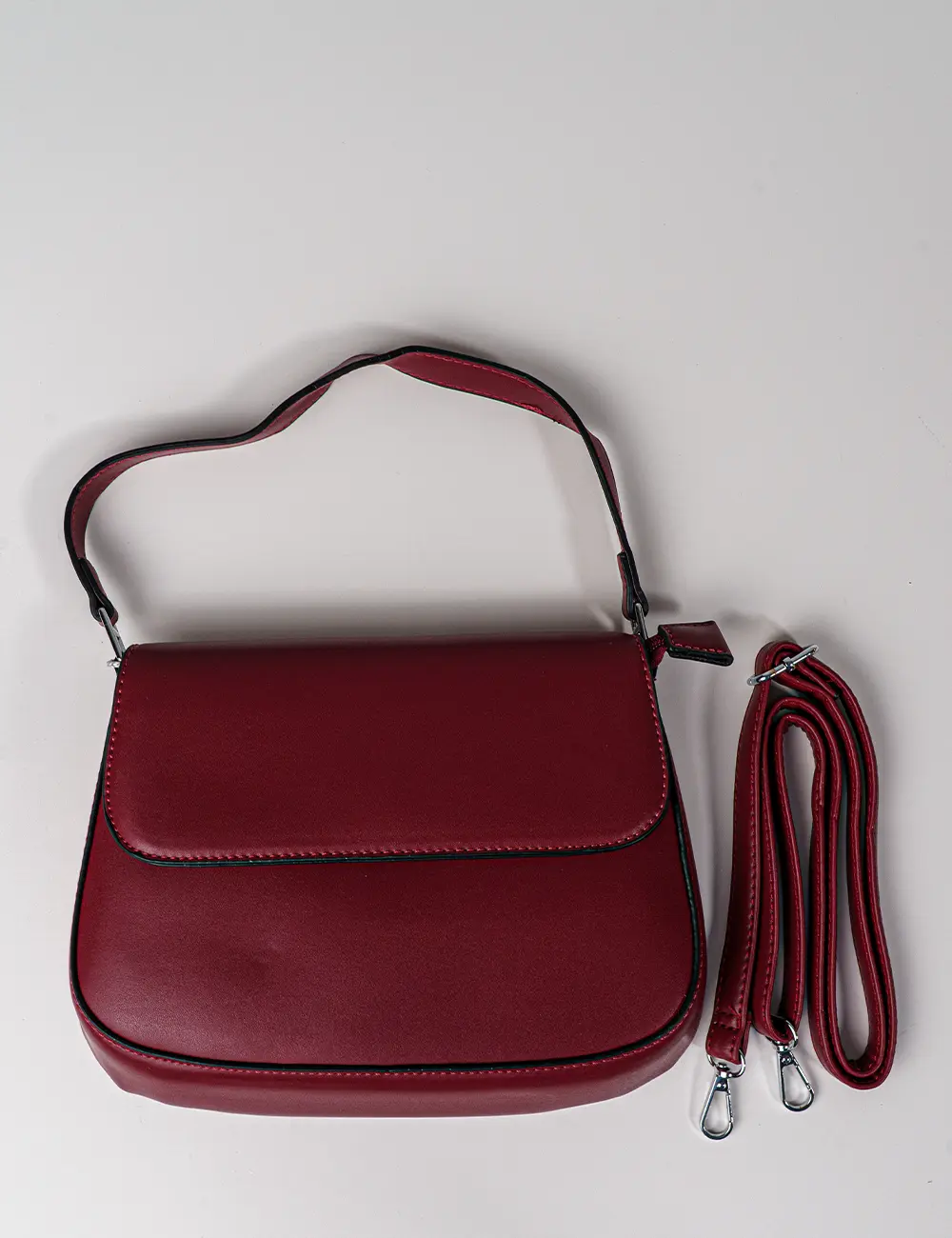 Bolso de mano pequeño - burdeos | elevee. Es Bolso de mano pequeño burdeos elevee Es