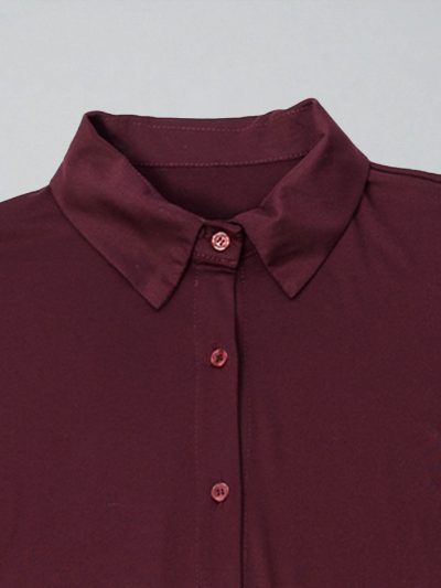 Camiseta burdeos  elevee Es