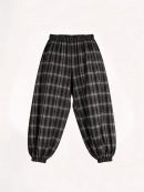 Pantalón bombacho   gris oscuro  marrón  elevee Es