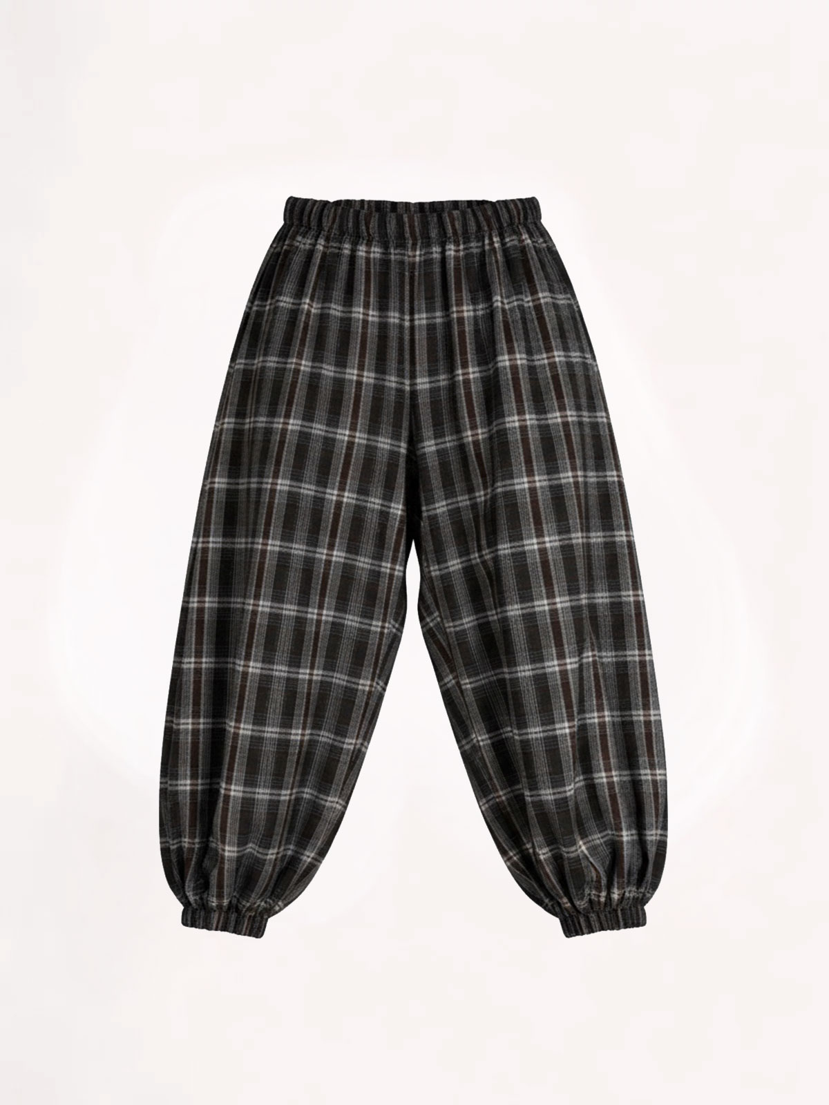 7867-c17-bombacho-negro_1elevee-es | elevee. Es Pantalón bombacho gris oscuro marrón elevee Es