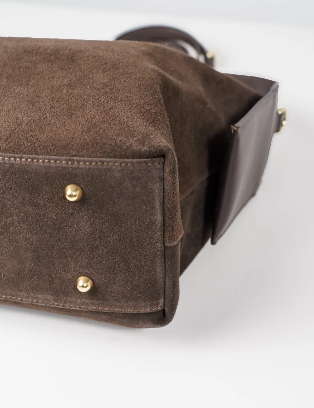Bolso piel de ante | elevee. Es Bolso piel de ante con asa ancha y correa ajustable elevee Es