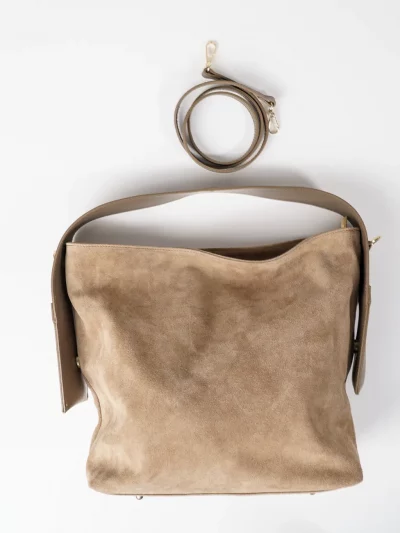 Bolso piel de ante  elevee Es