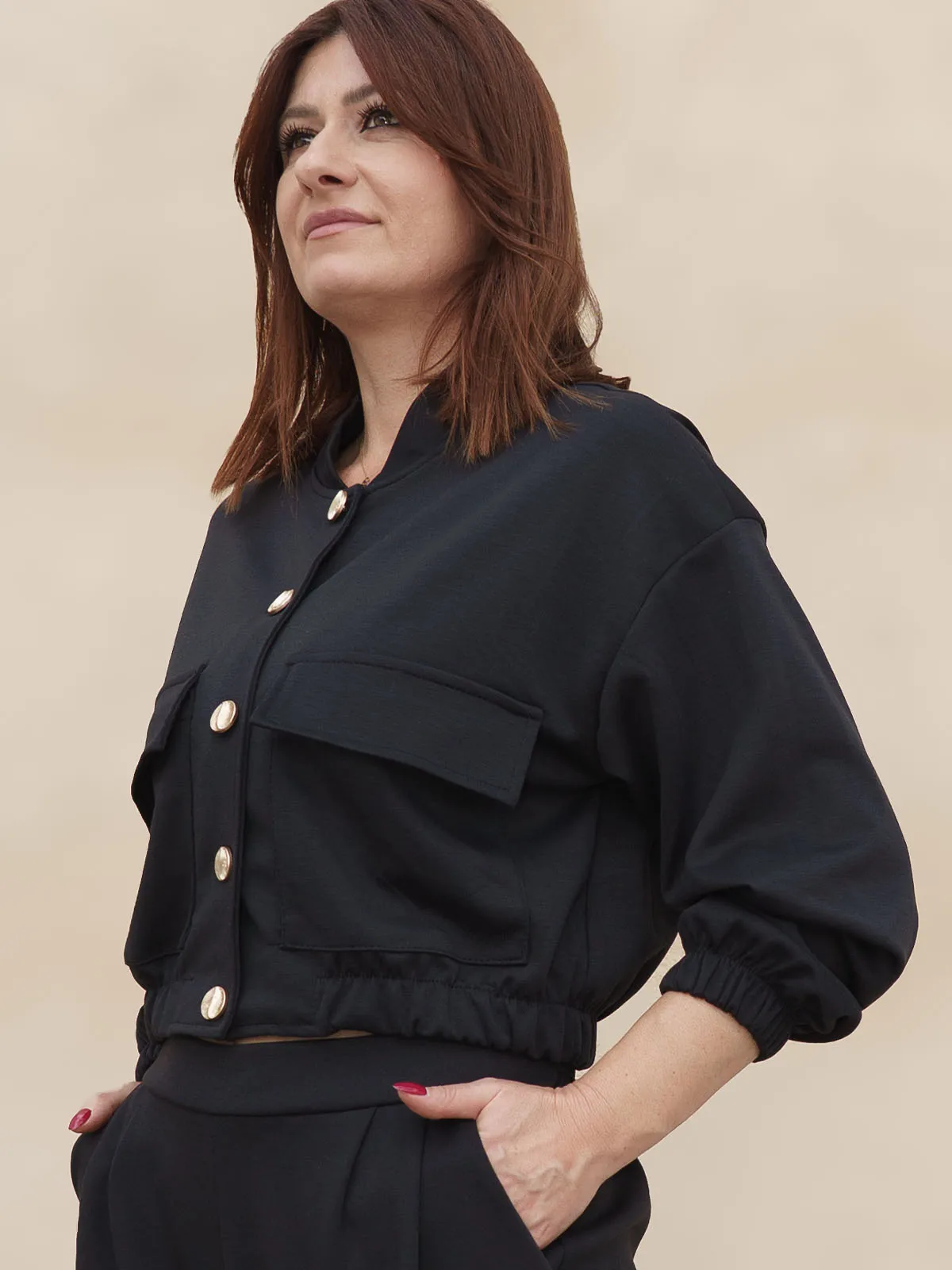 Chaqueta-bomber-negra-5_elevee-es. Webp | elevee. Es Elevee Es