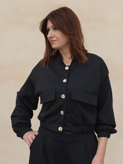 Chaqueta-bomber-negra-7_elevee-es. Webp | elevee. Es Elevee Es