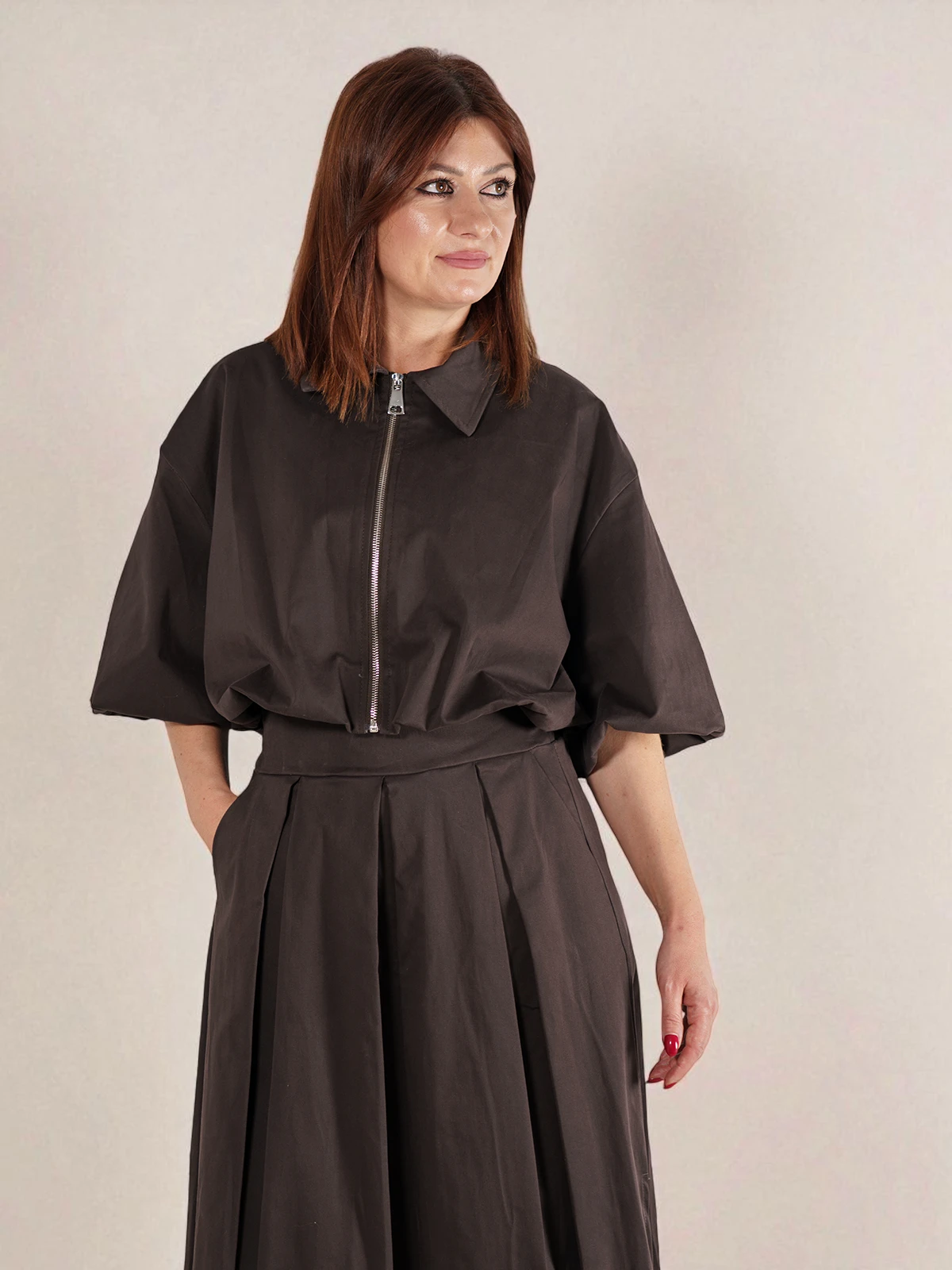 Conjunto-marron-faldabomber-g-14620-1-bomber-g-13877-falda-2_elevee-es. Webp | elevee. Es Elevee Es