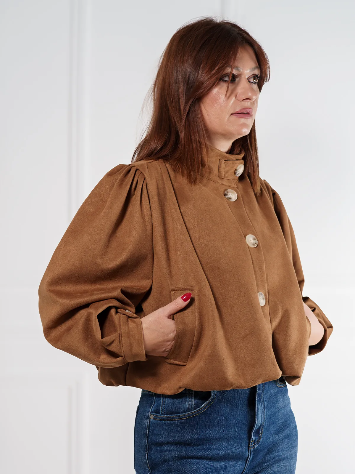 G-24581-camel-chaqueta-5_elevee-es. Webp | elevee. Es Elevee Es