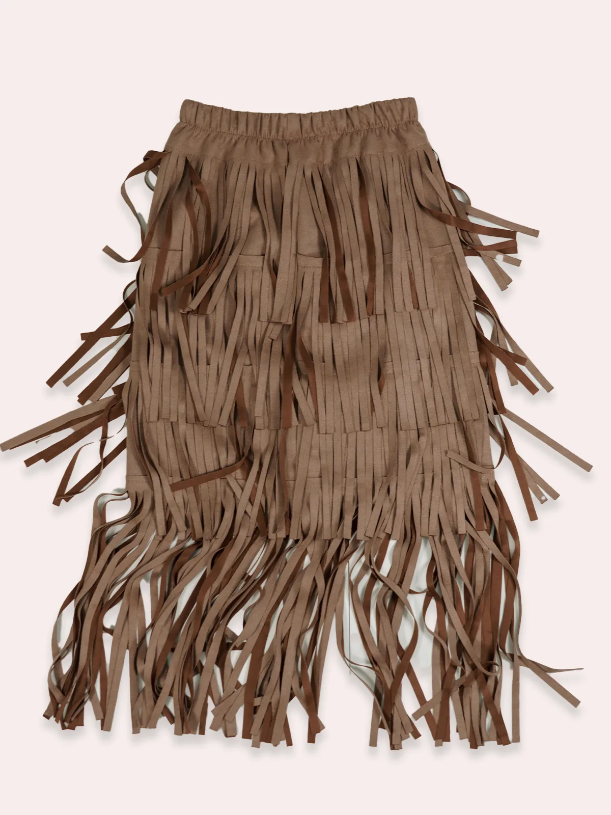 G-27548-falda-flecos-beige_elevee-es. Webp | elevee. Es Elevee Es