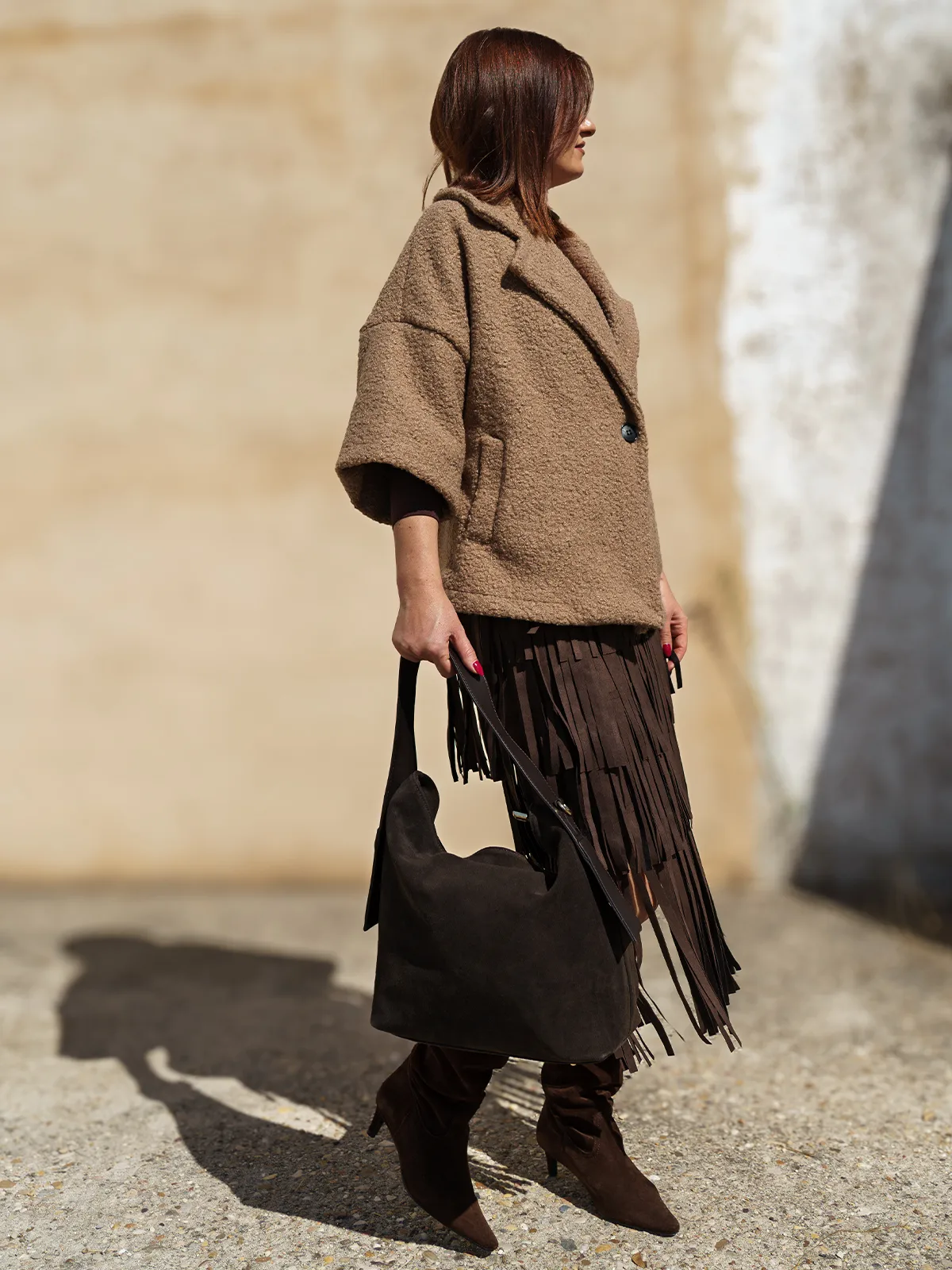 G-27548-falda-flecos-marron-5_elevee-es. Webp | elevee. Es Elevee Es