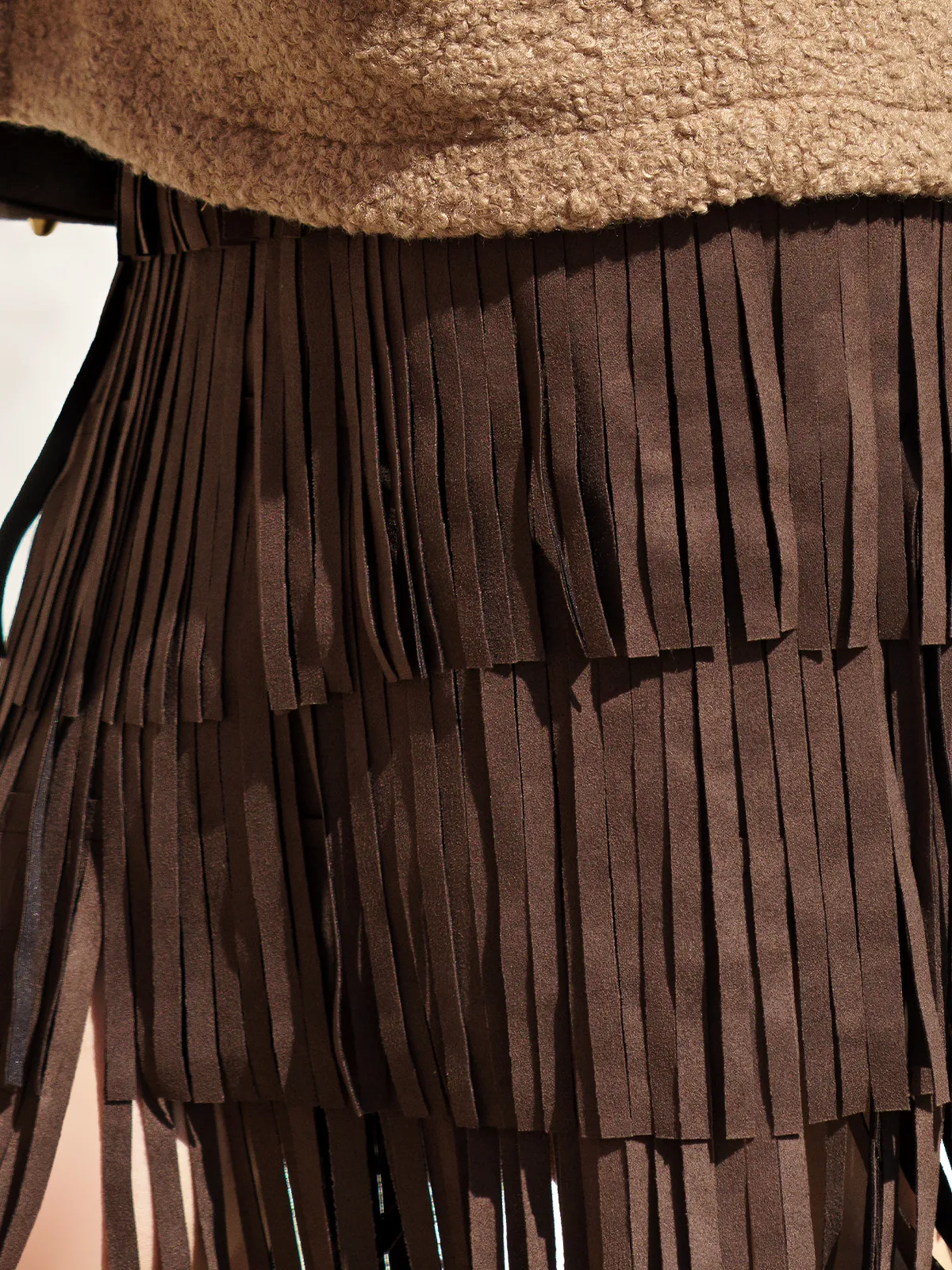 G-27548-falda-flecos-marron-8_elevee-es. Webp | elevee. Es Elevee Es