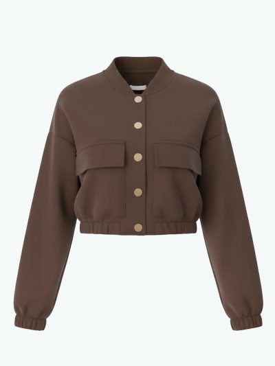 Chaqueta Bomber - Marrón