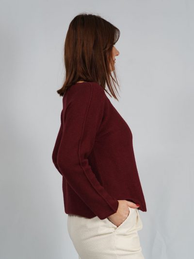 Jersey burdeos mujer  elevee Es