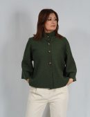 Chaqueta Bouclé - Verde