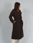 Abrigo largo  marrÓn  elevee Es