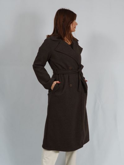 Abrigo Largo – MARRÓN
