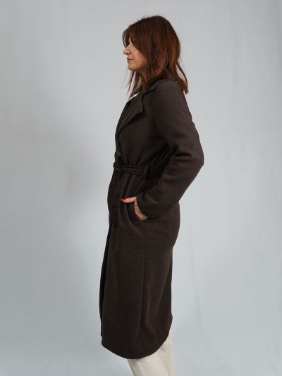 Abrigo Largo – MARRÓN