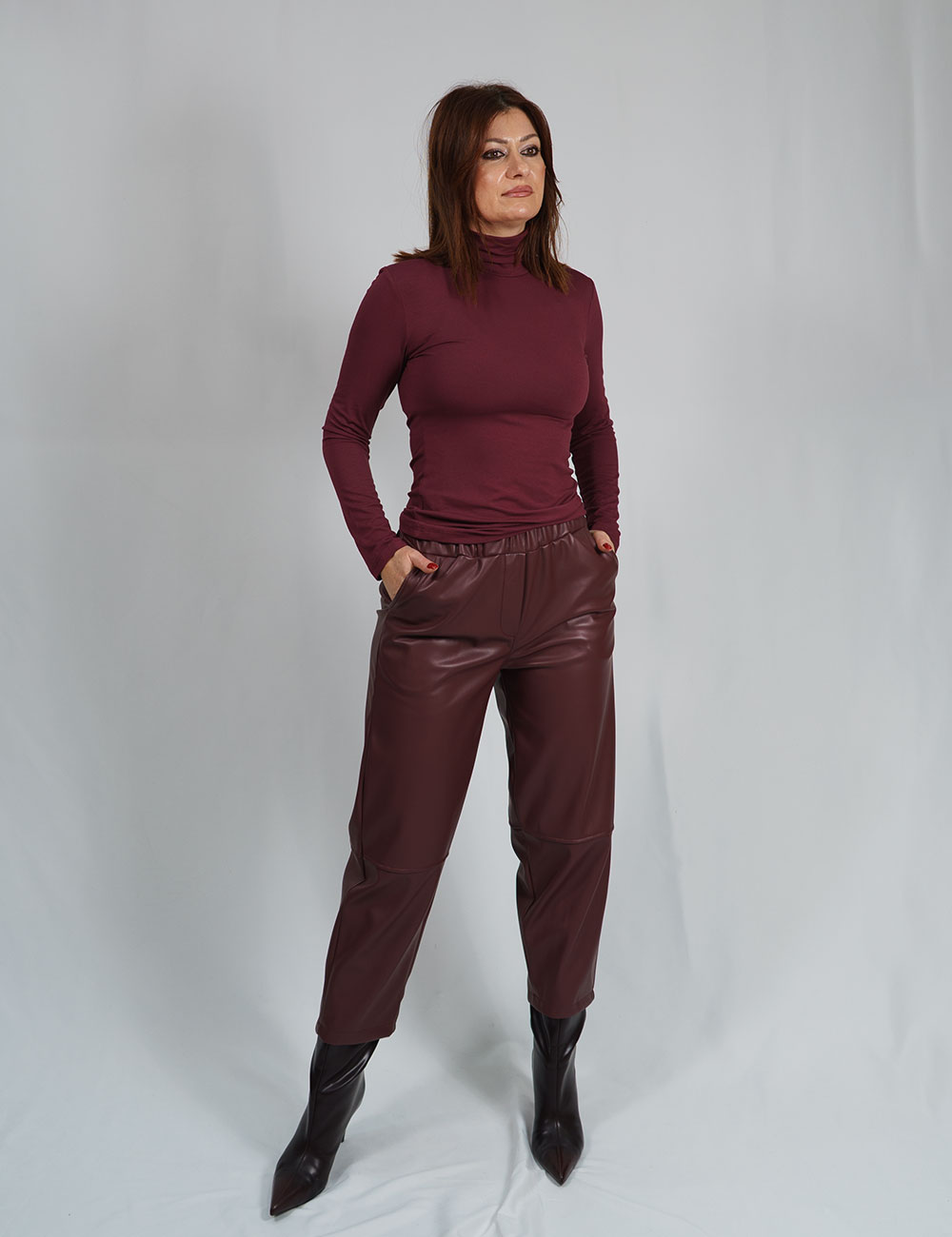 25348-b5 | elevee. Es Pantalón de polipiel buredeos elevee Es