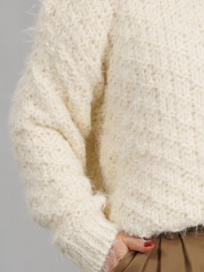 Jersey punto grueso crudo  elevee Es