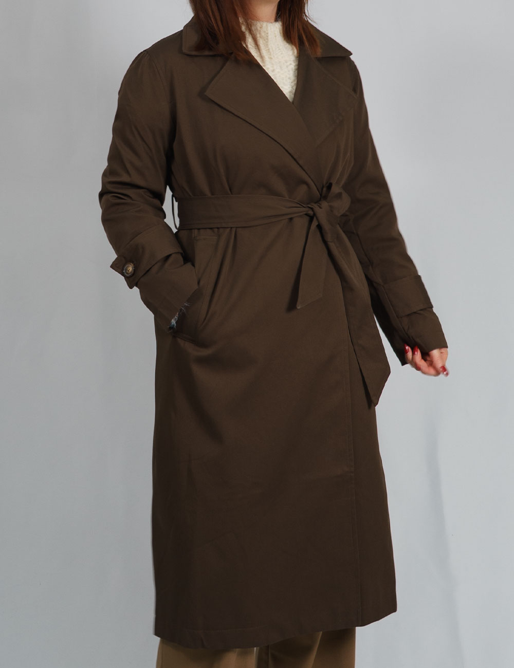 G0555015---mc1 | elevee. Es Trench largo marrÓn elevee Es